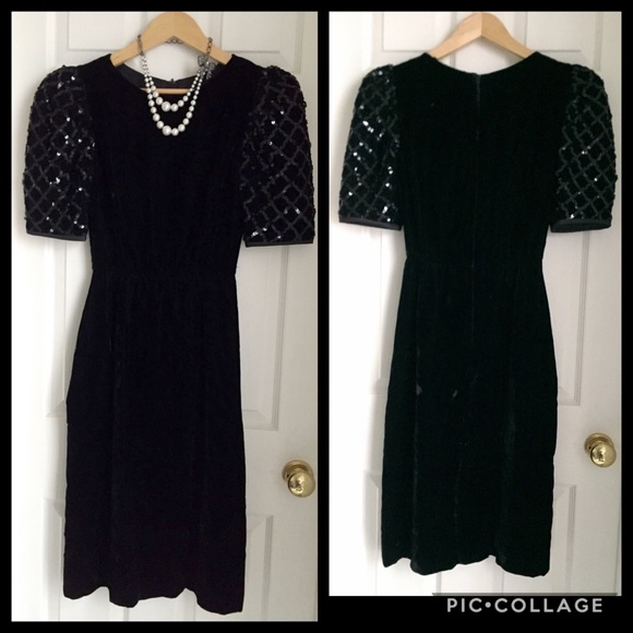 🖤 “Miss Elliette” VINTAGE social occasion DRESS! - Picture 2 of 8